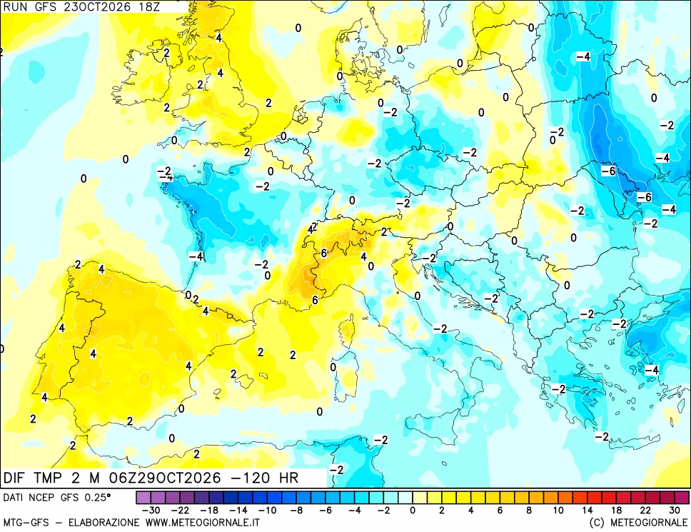 mappa Dif. Temp - Init