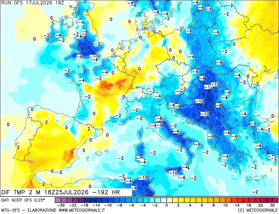 mappa Dif. Temp - Init