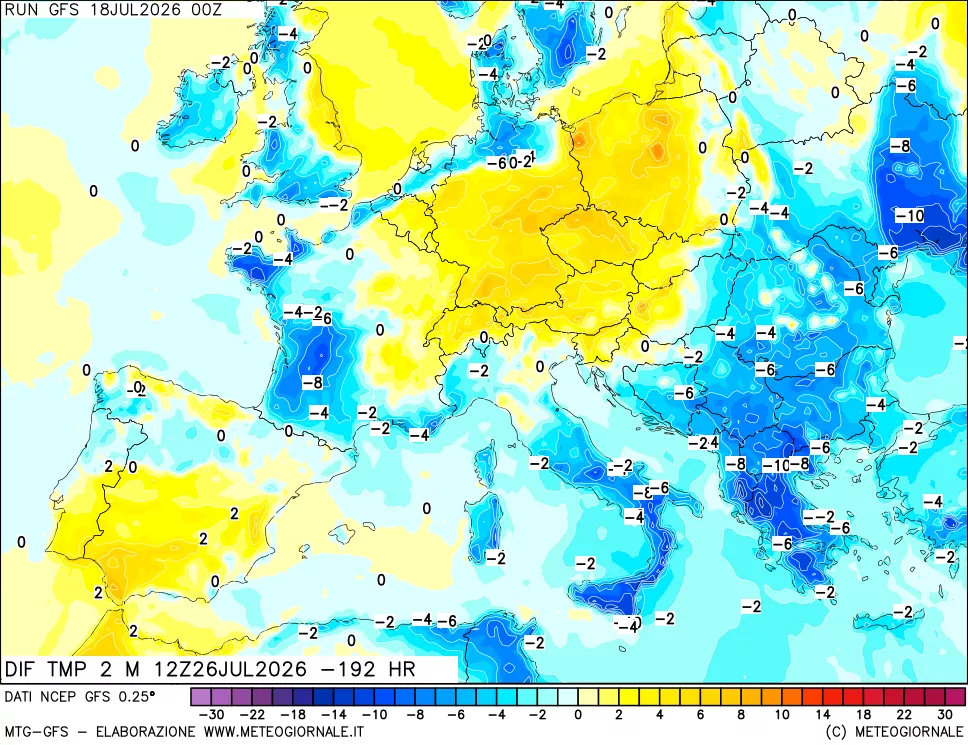 mappa Dif. Temp - Init