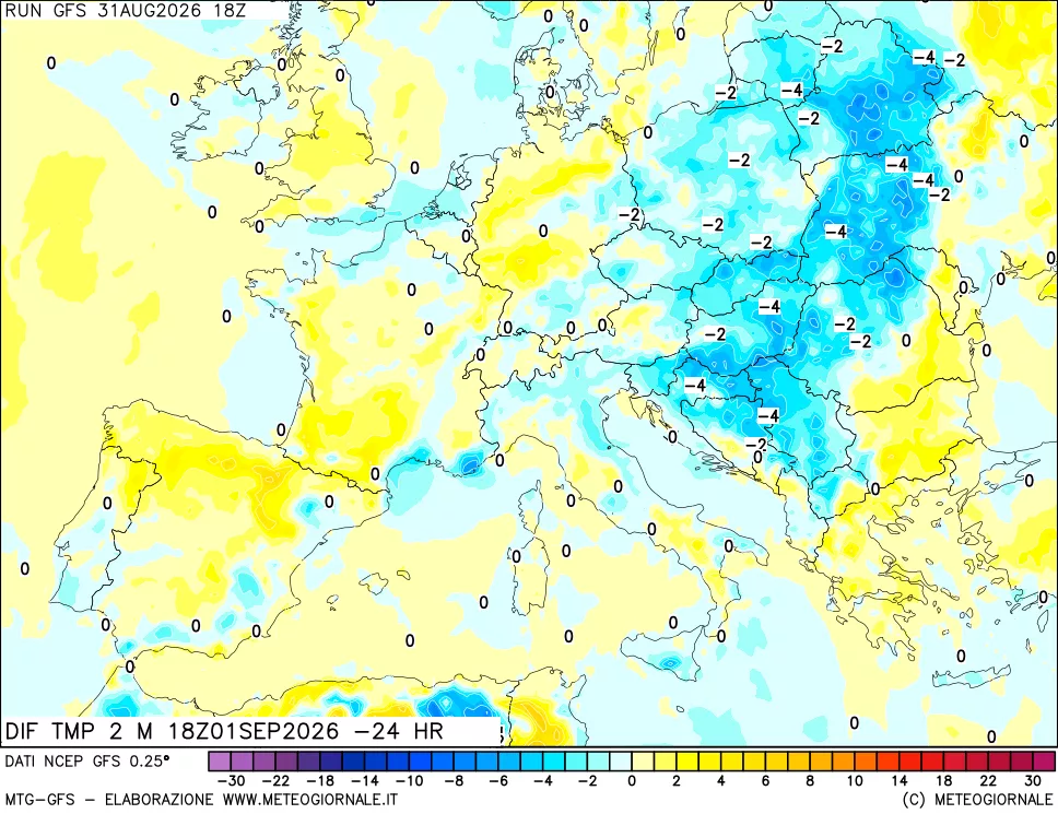 mappa Dif. Temp - Init