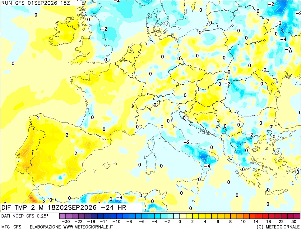 mappa Dif. Temp - Init