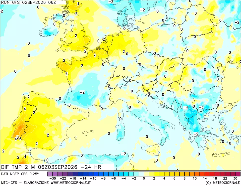 mappa Dif. Temp - Init