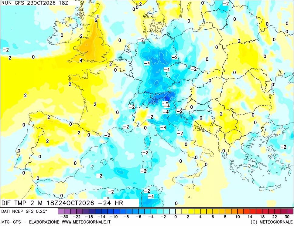 mappa Dif. Temp - Init