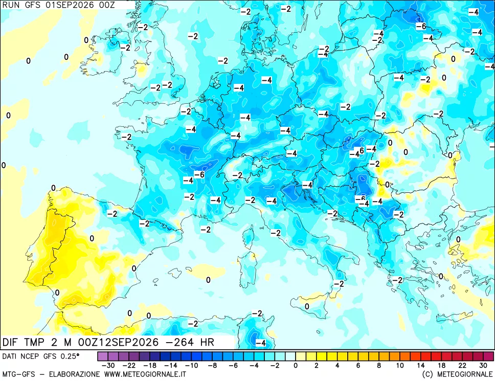 mappa Dif. Temp - Init