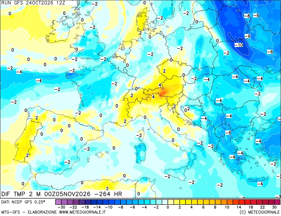 mappa Dif. Temp - Init