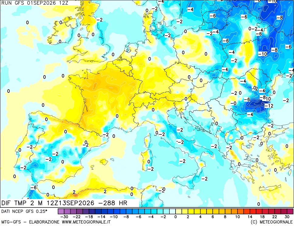 mappa Dif. Temp - Init