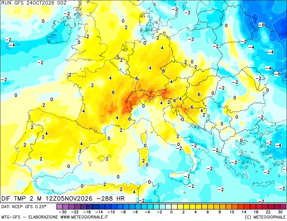 mappa Dif. Temp - Init