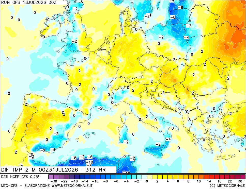 mappa Dif. Temp - Init