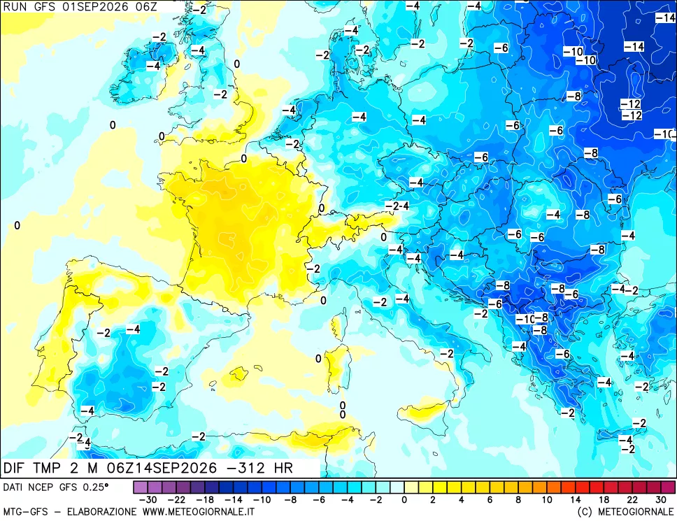 mappa Dif. Temp - Init