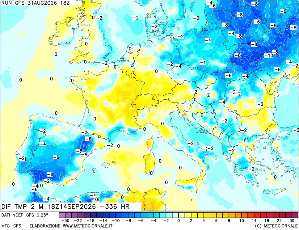 mappa Dif. Temp - Init