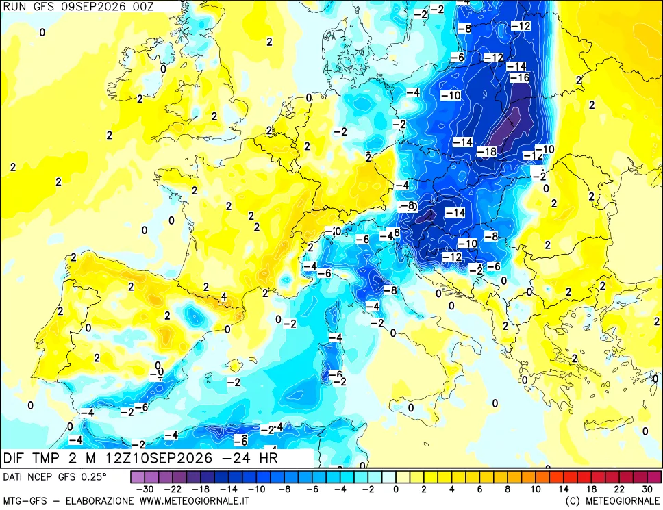 mappa Dif. Temp - Init