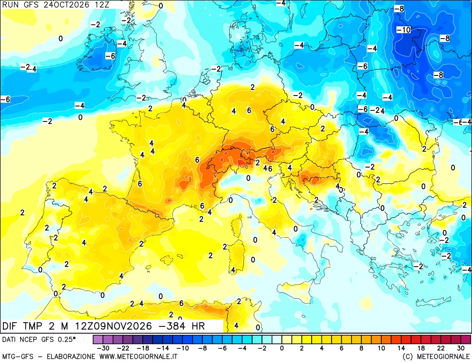 mappa Dif. Temp - Init