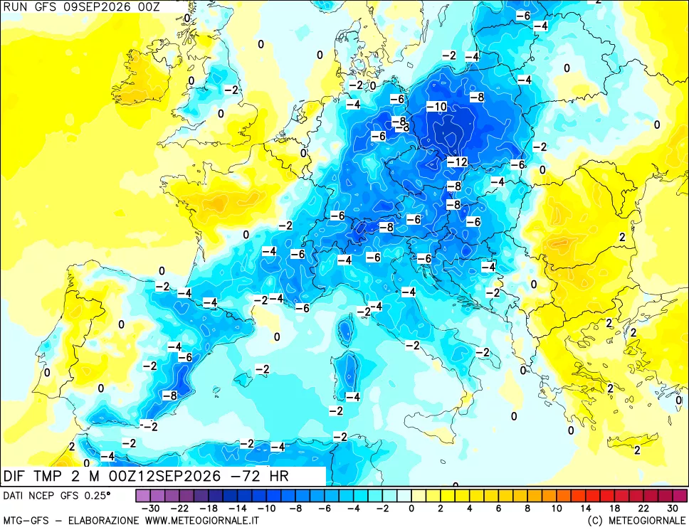 mappa Dif. Temp - Init