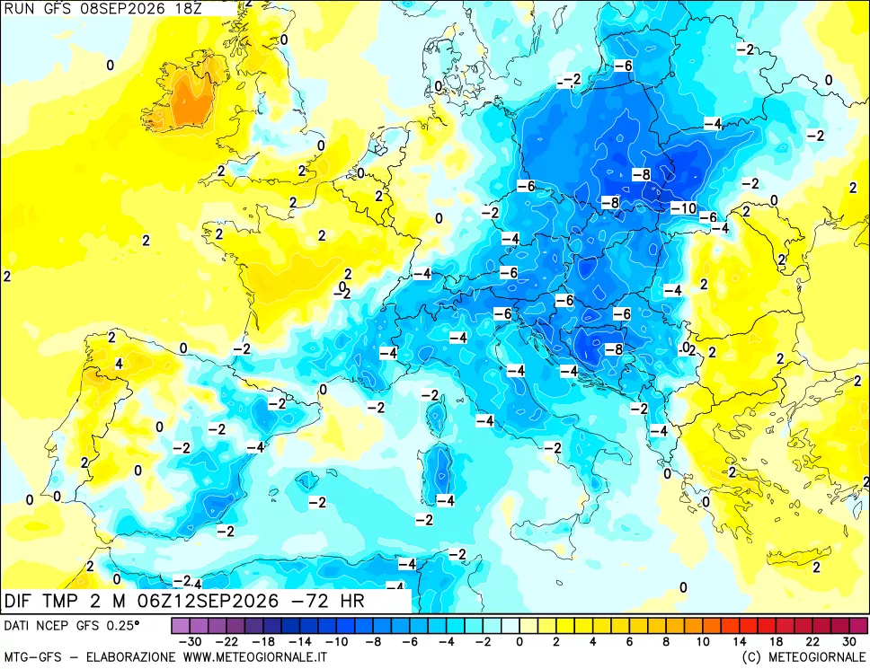 mappa Dif. Temp - Init