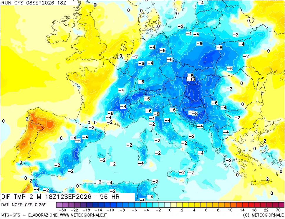 mappa Dif. Temp - Init