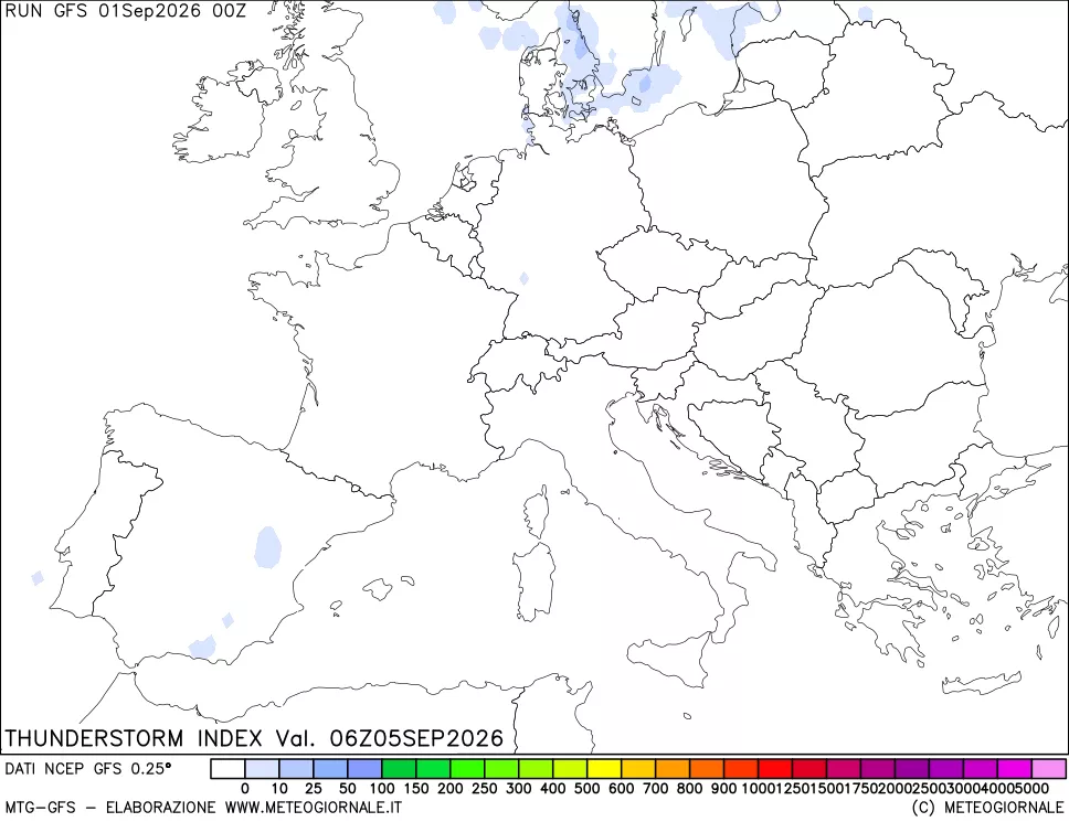 mappa Indice Temporali (TSI)
