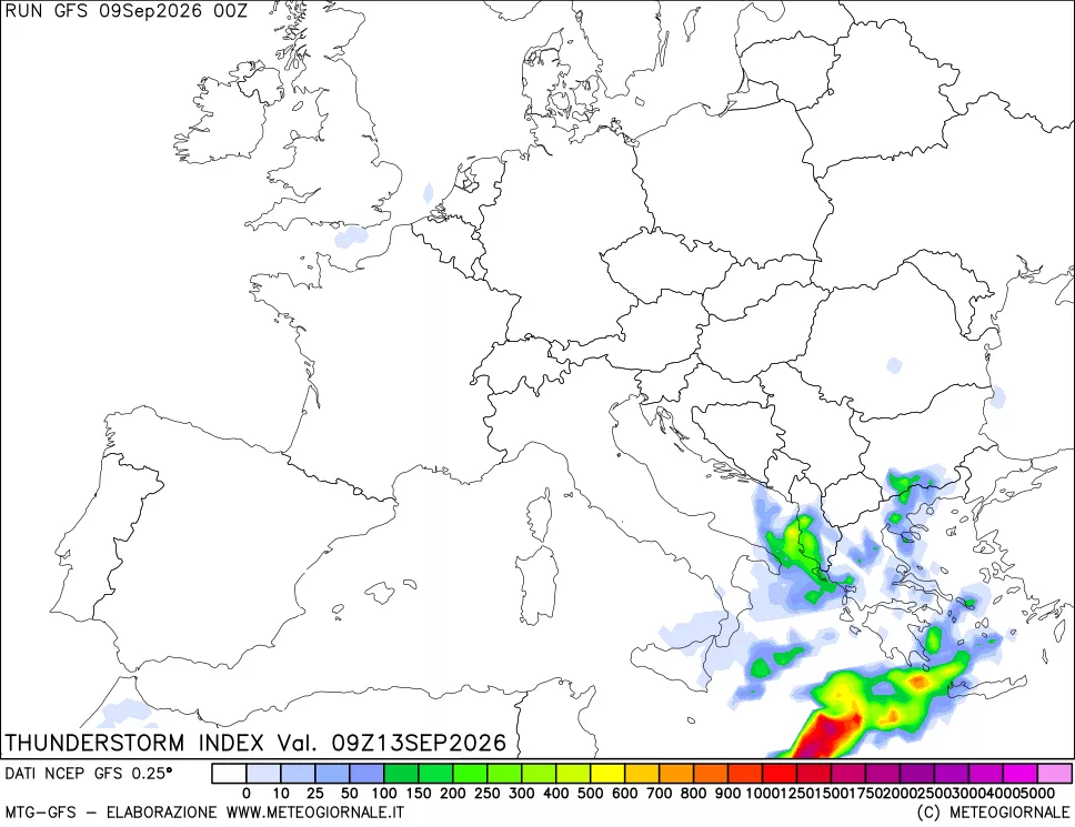 mappa Indice Temporali (TSI)