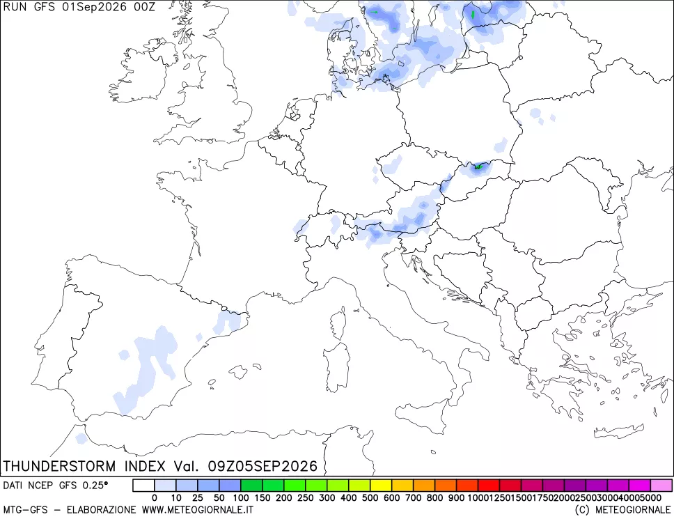 mappa Indice Temporali (TSI)