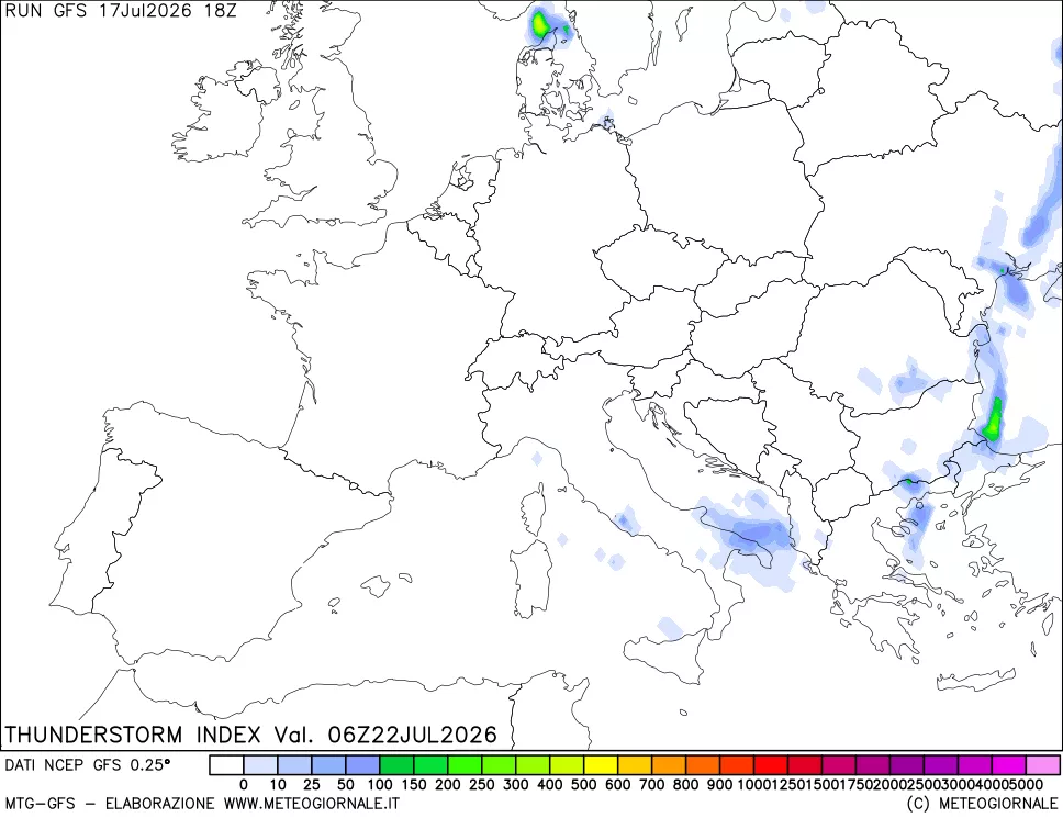 mappa Indice Temporali (TSI)