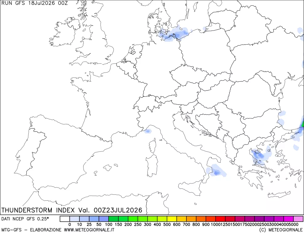 mappa Indice Temporali (TSI)