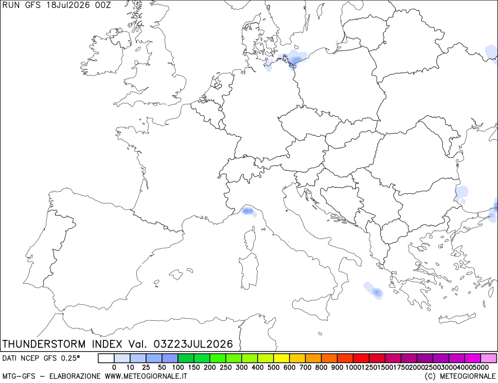 mappa Indice Temporali (TSI)