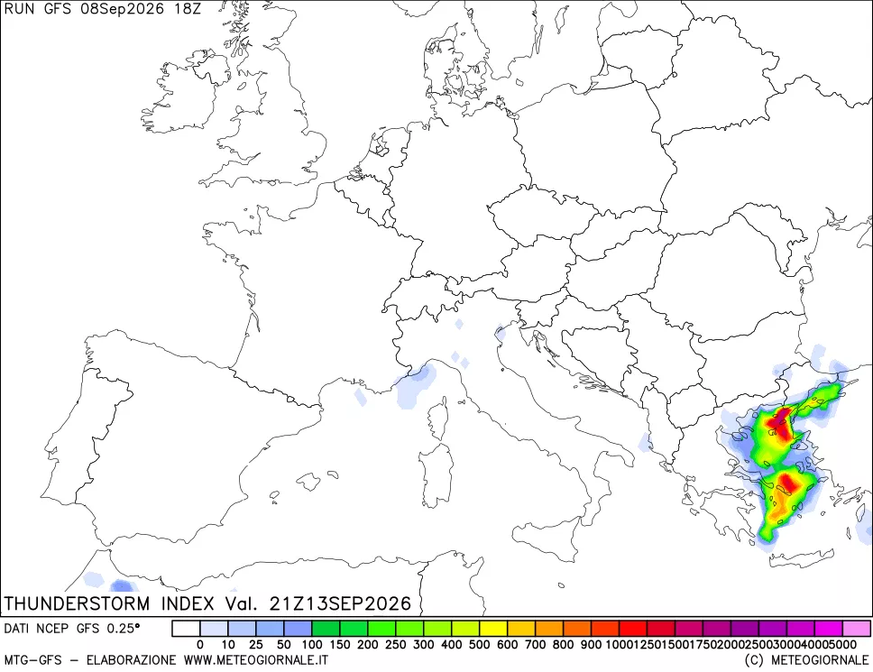 mappa Indice Temporali (TSI)