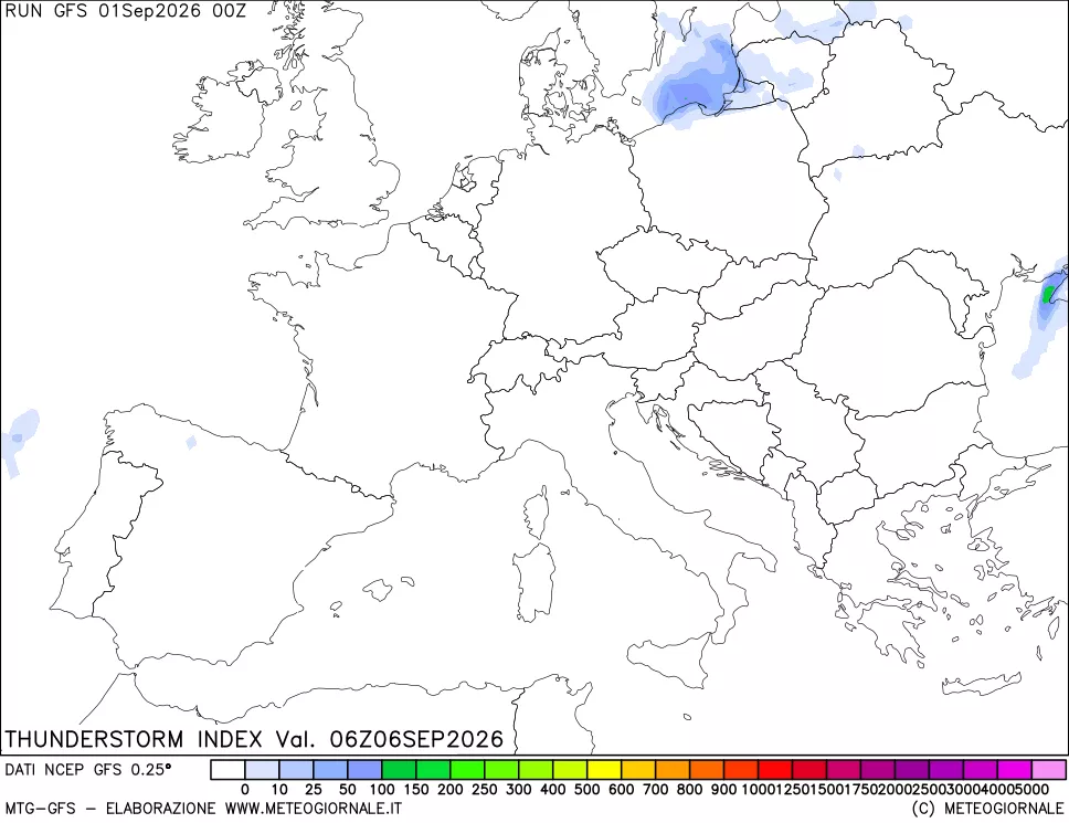 mappa Indice Temporali (TSI)