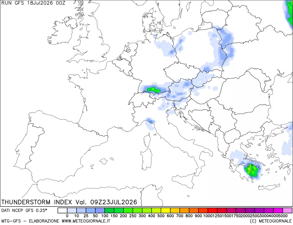 mappa Indice Temporali (TSI)