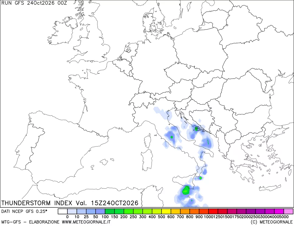 mappa Indice Temporali (TSI)