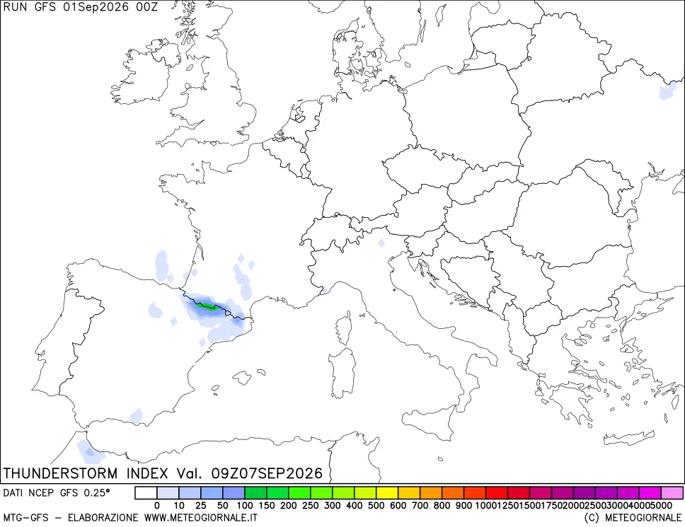 mappa Indice Temporali (TSI)