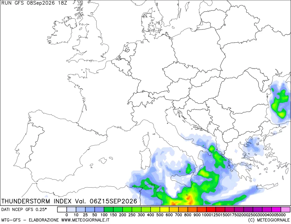 mappa Indice Temporali (TSI)