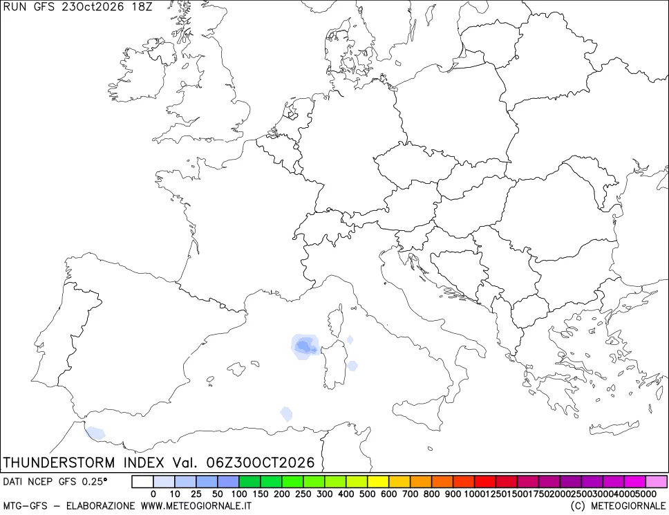 mappa Indice Temporali (TSI)