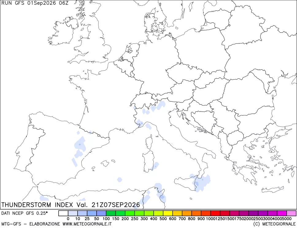 mappa Indice Temporali (TSI)