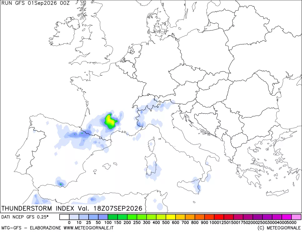 mappa Indice Temporali (TSI)