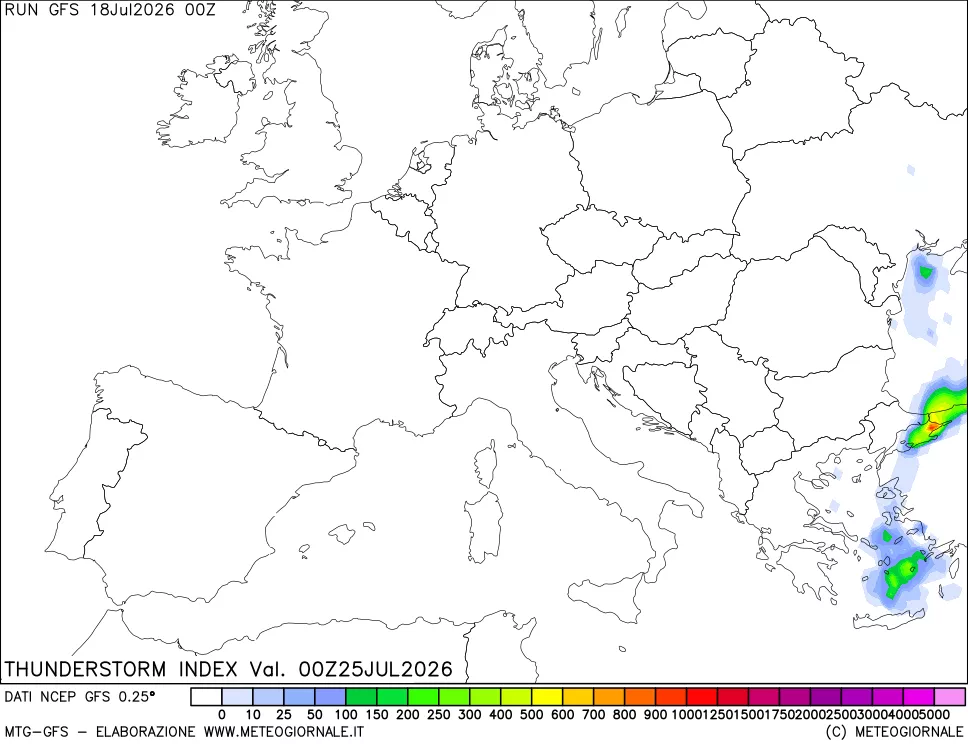 mappa Indice Temporali (TSI)