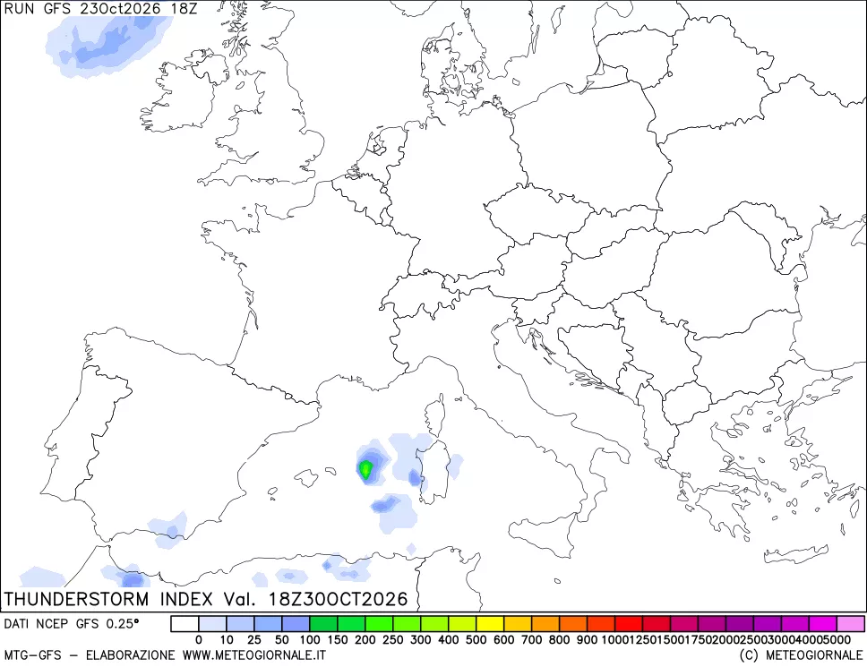 mappa Indice Temporali (TSI)