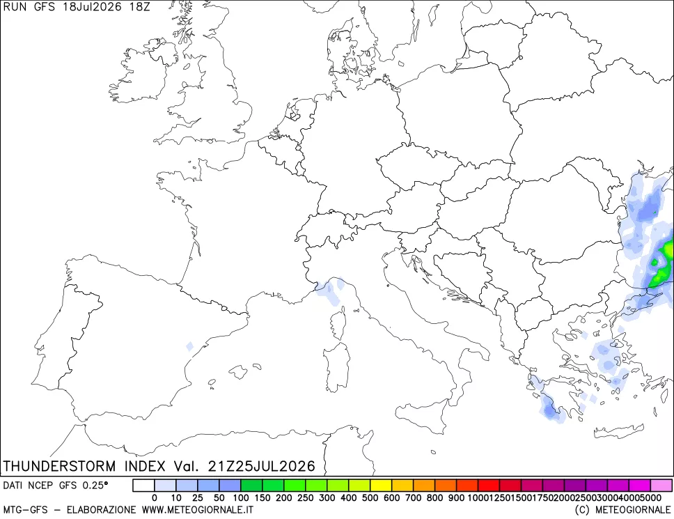 mappa Indice Temporali (TSI)