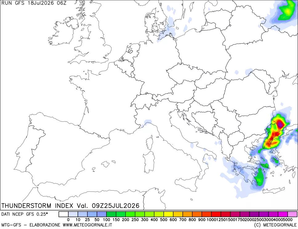 mappa Indice Temporali (TSI)