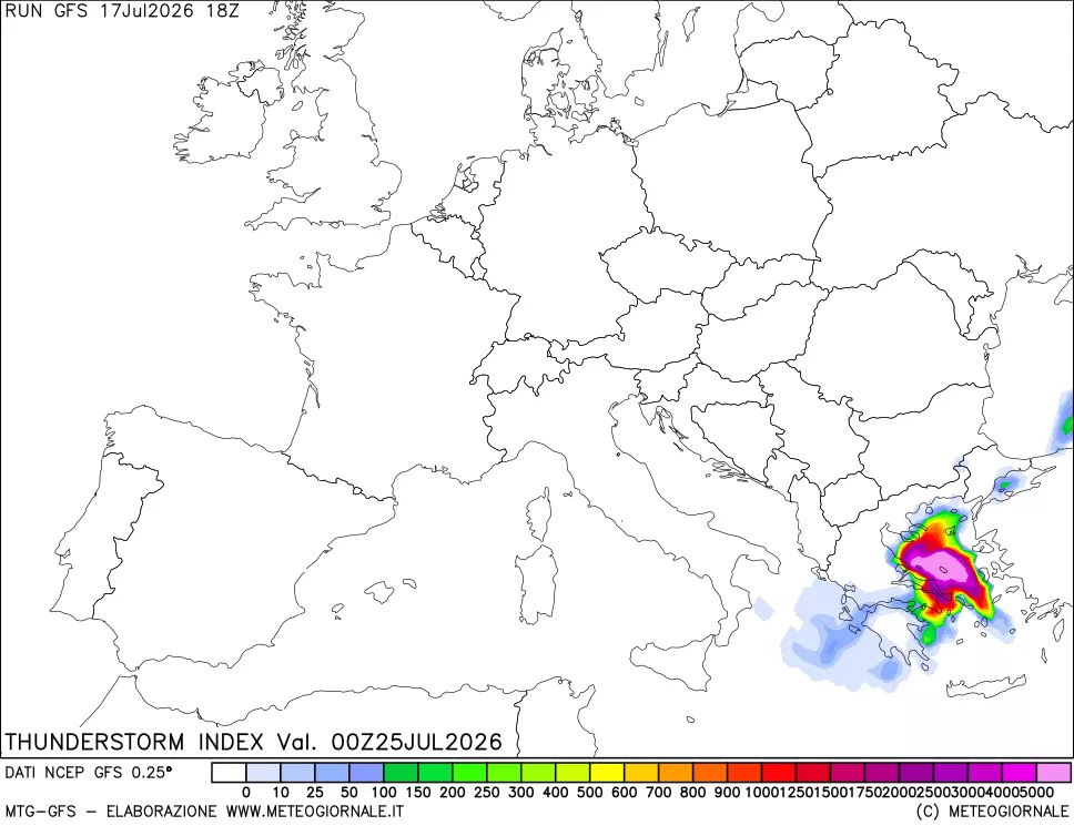 mappa Indice Temporali (TSI)
