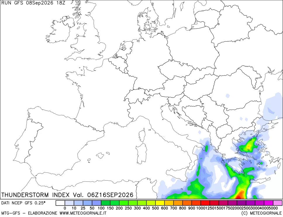 mappa Indice Temporali (TSI)
