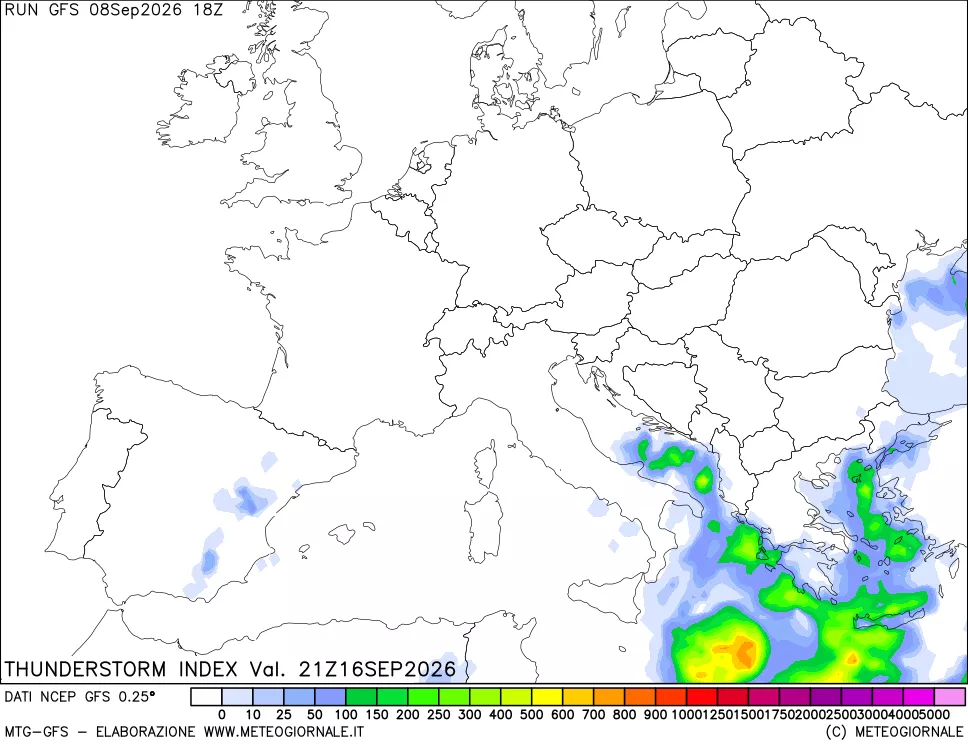 mappa Indice Temporali (TSI)