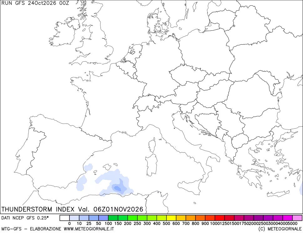 mappa Indice Temporali (TSI)
