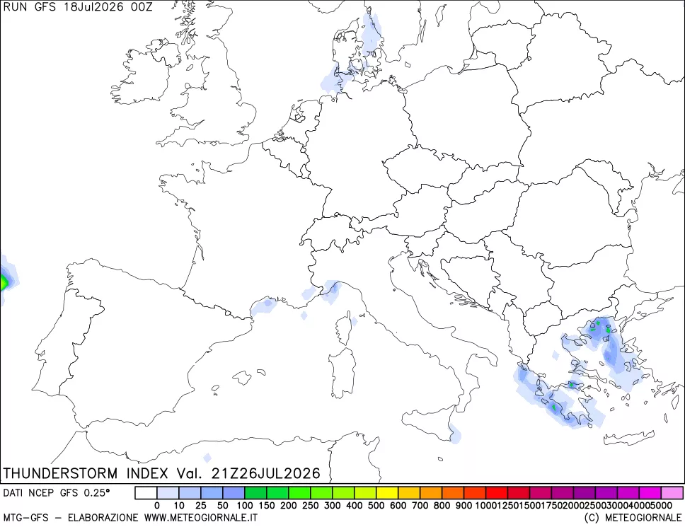 mappa Indice Temporali (TSI)