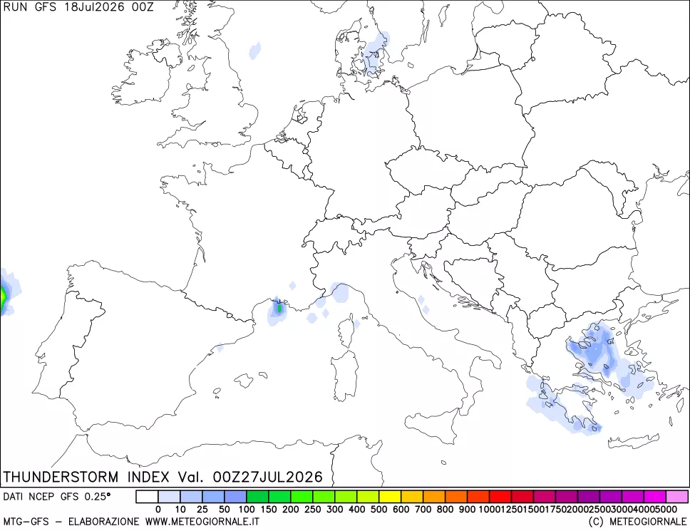 mappa Indice Temporali (TSI)