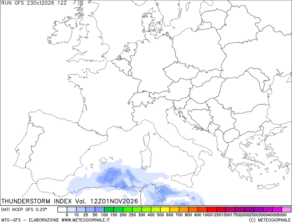 mappa Indice Temporali (TSI)