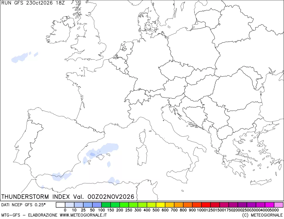 mappa Indice Temporali (TSI)