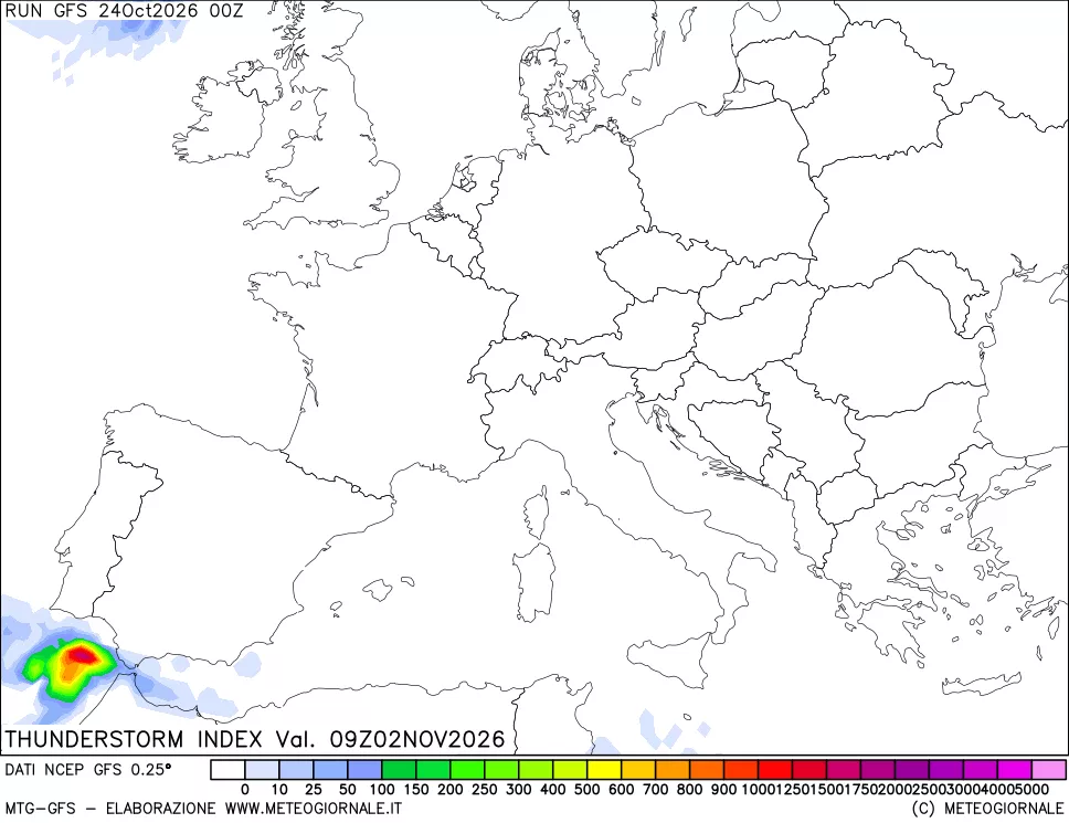 mappa Indice Temporali (TSI)