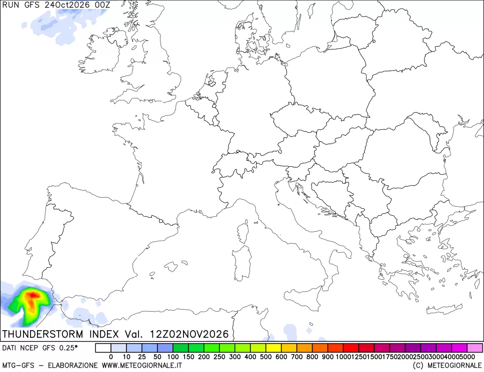 mappa Indice Temporali (TSI)