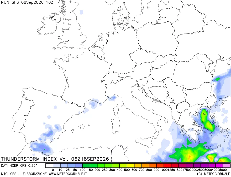 mappa Indice Temporali (TSI)