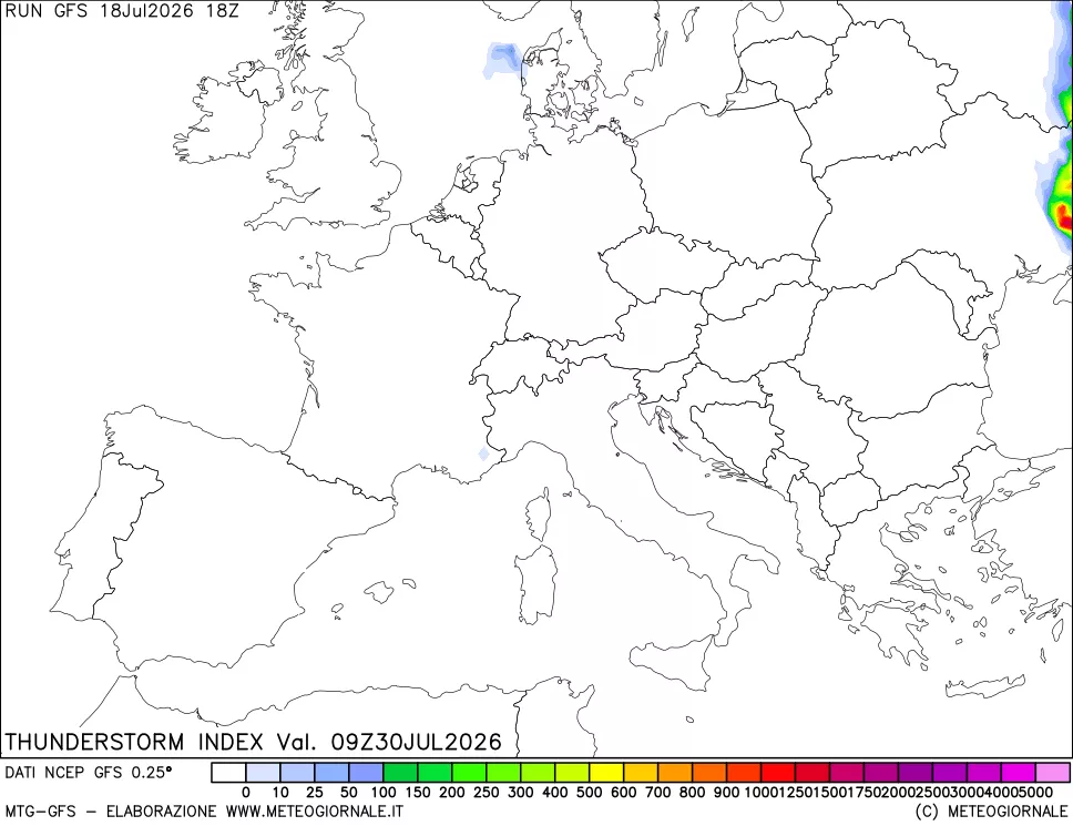 mappa Indice Temporali (TSI)